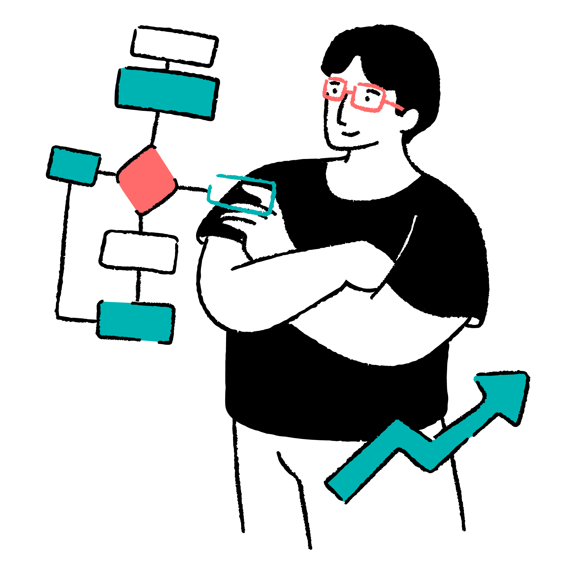 Role-based access control matrix with module and field-level permissions